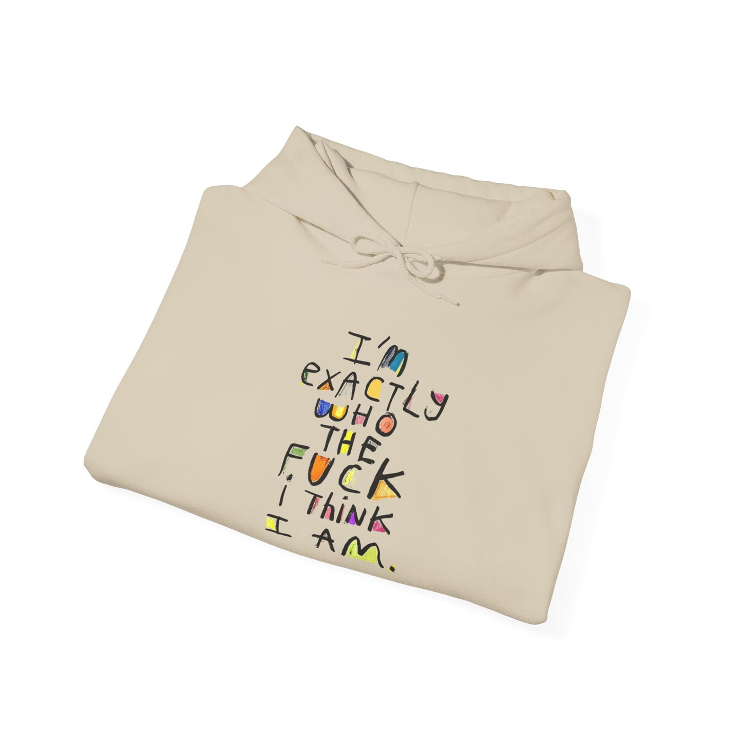 Bold Statement Hoodie, Sweatshirt with Bold Statement, Unisex Statement Hoodie, Bold Text Hooded Sweatshirt, Bold Typography Pullover,