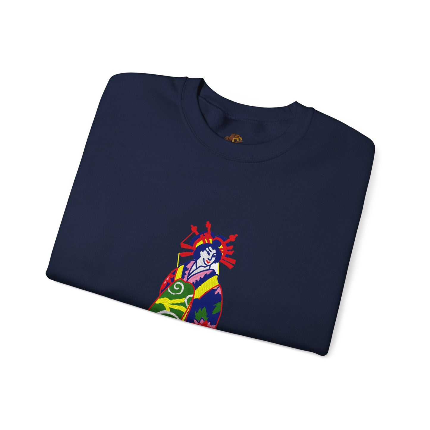 Brazilian Art Crewneck Sweatshirt, Unique South American Design, Cozy Jumper, Sweatshirt Gift, Vibrant Pullover, Cultural Clothing