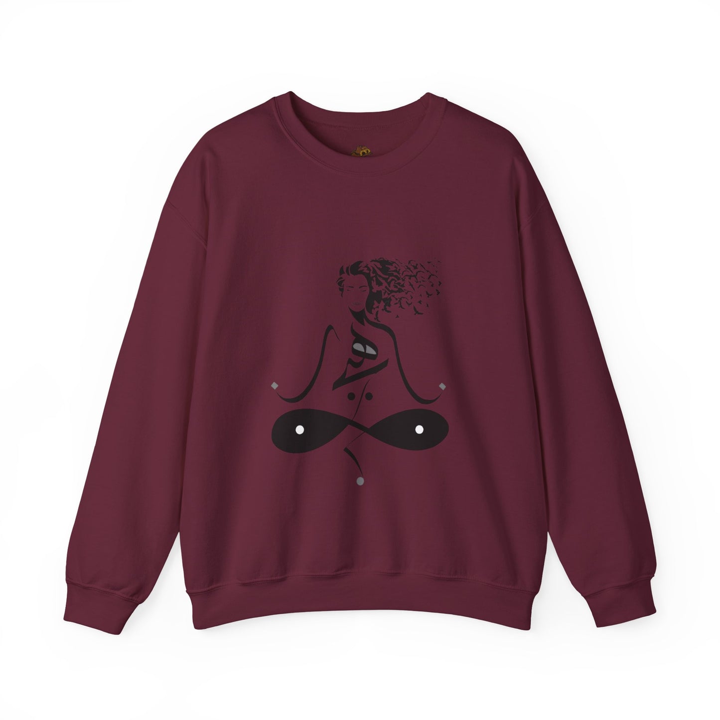 Arabic Calligraphy Unisex Sweatshirt, Islamic Arabic Art, Muslim Gift, Crewneck Jumper, Religious Sweatshirt, Cultural Clothing