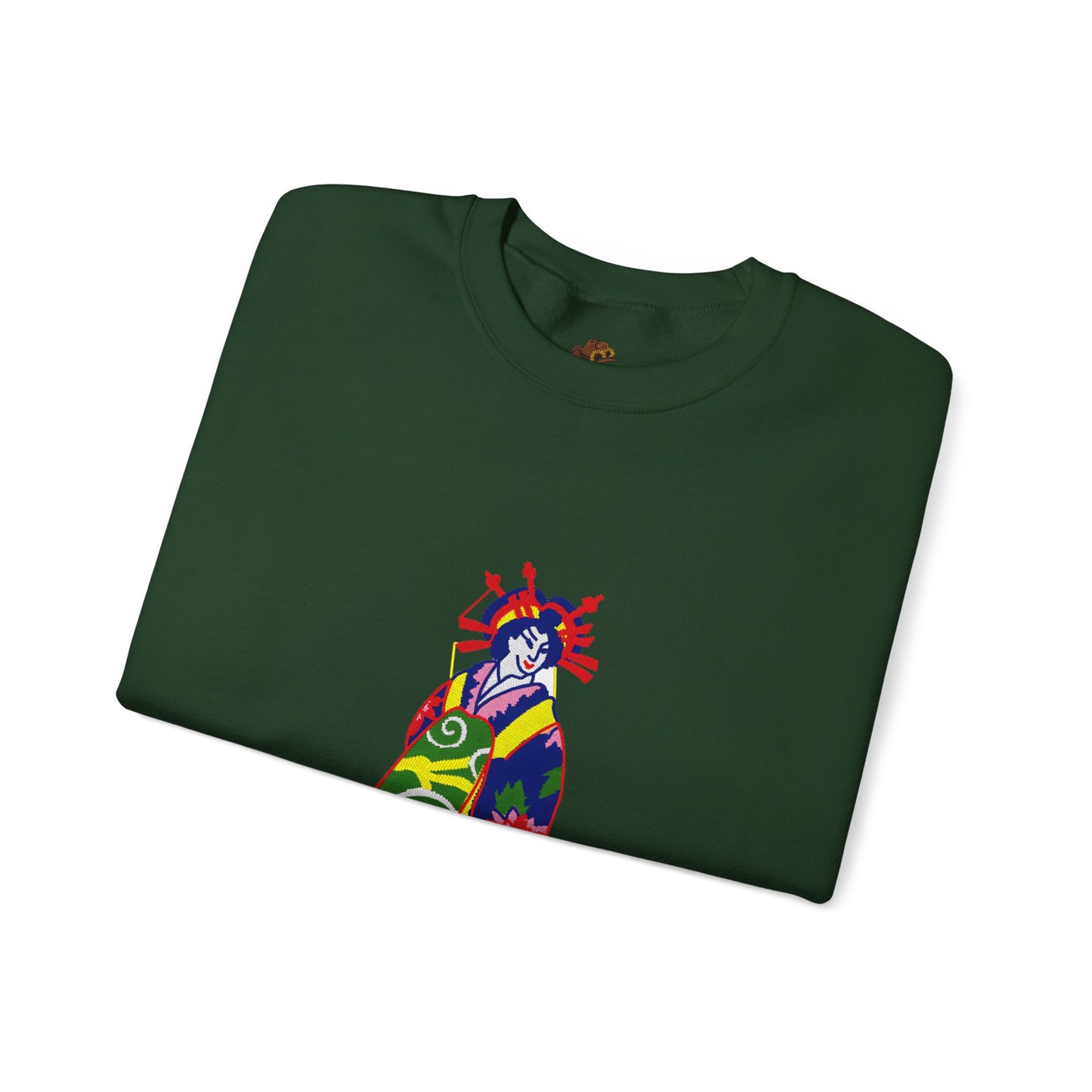 Brazilian Art Crewneck Sweatshirt, Unique South American Design, Cozy Jumper, Sweatshirt Gift, Vibrant Pullover, Cultural Clothing