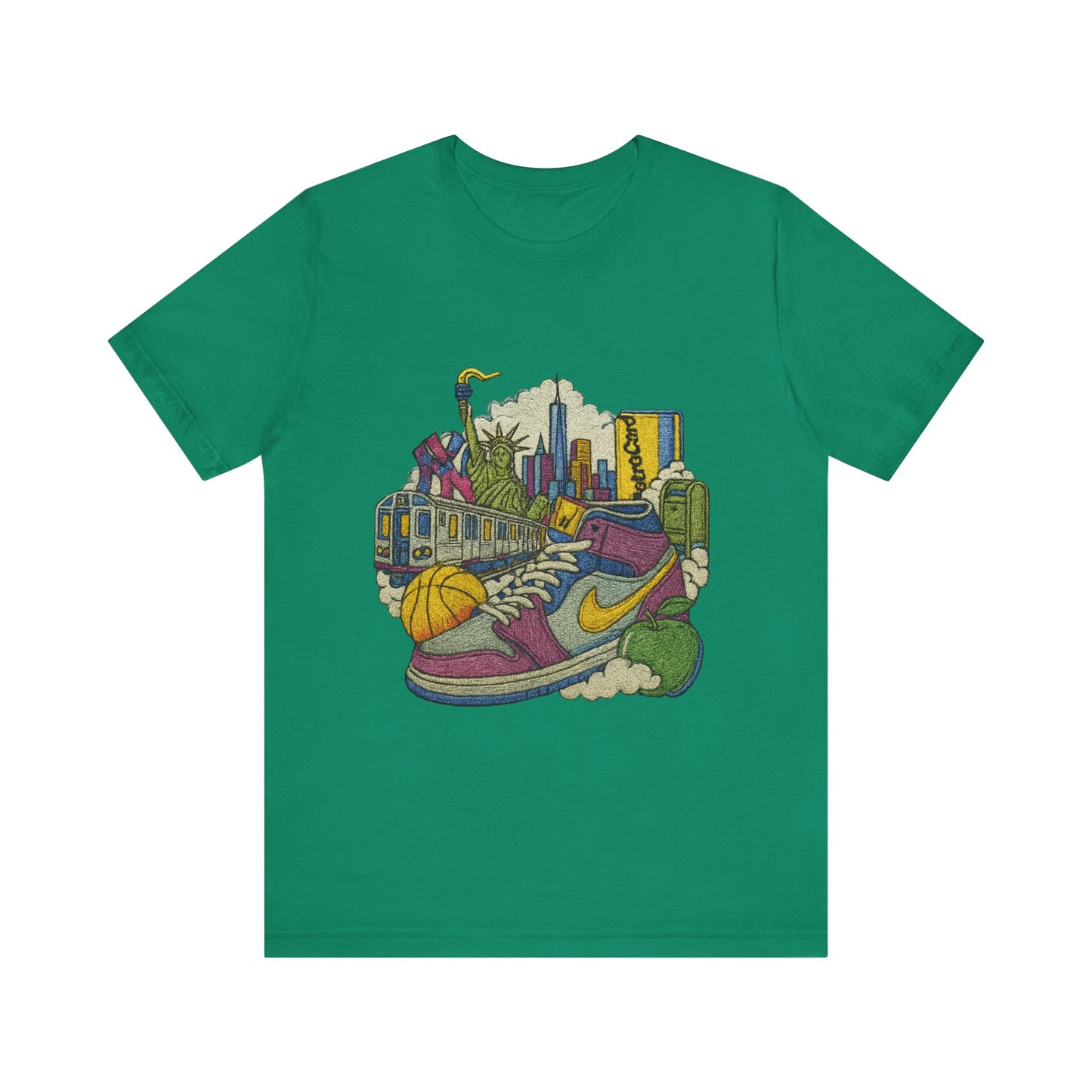 New York City Urban Vibe Graphic Tee, Casual Wear, Street Style, Unisex Fashion, Unique Gift, Sports Enthusiast T-Shirt