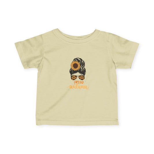 Toddler Graphic T-Shirt with Cute Sunflower Design (Custom Design Option) , Fun Gift for New Parents, Summer Outfit, Unique Infant Apparel