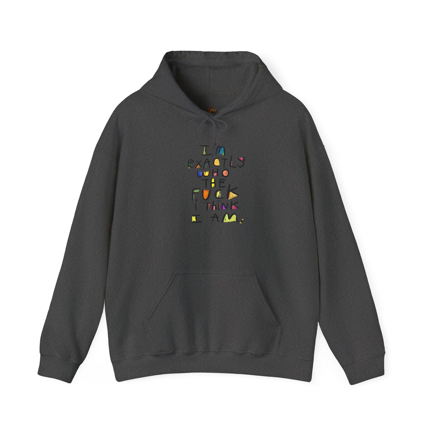 Bold Statement Hoodie, Sweatshirt with Bold Statement, Unisex Statement Hoodie, Bold Text Hooded Sweatshirt, Bold Typography Pullover,