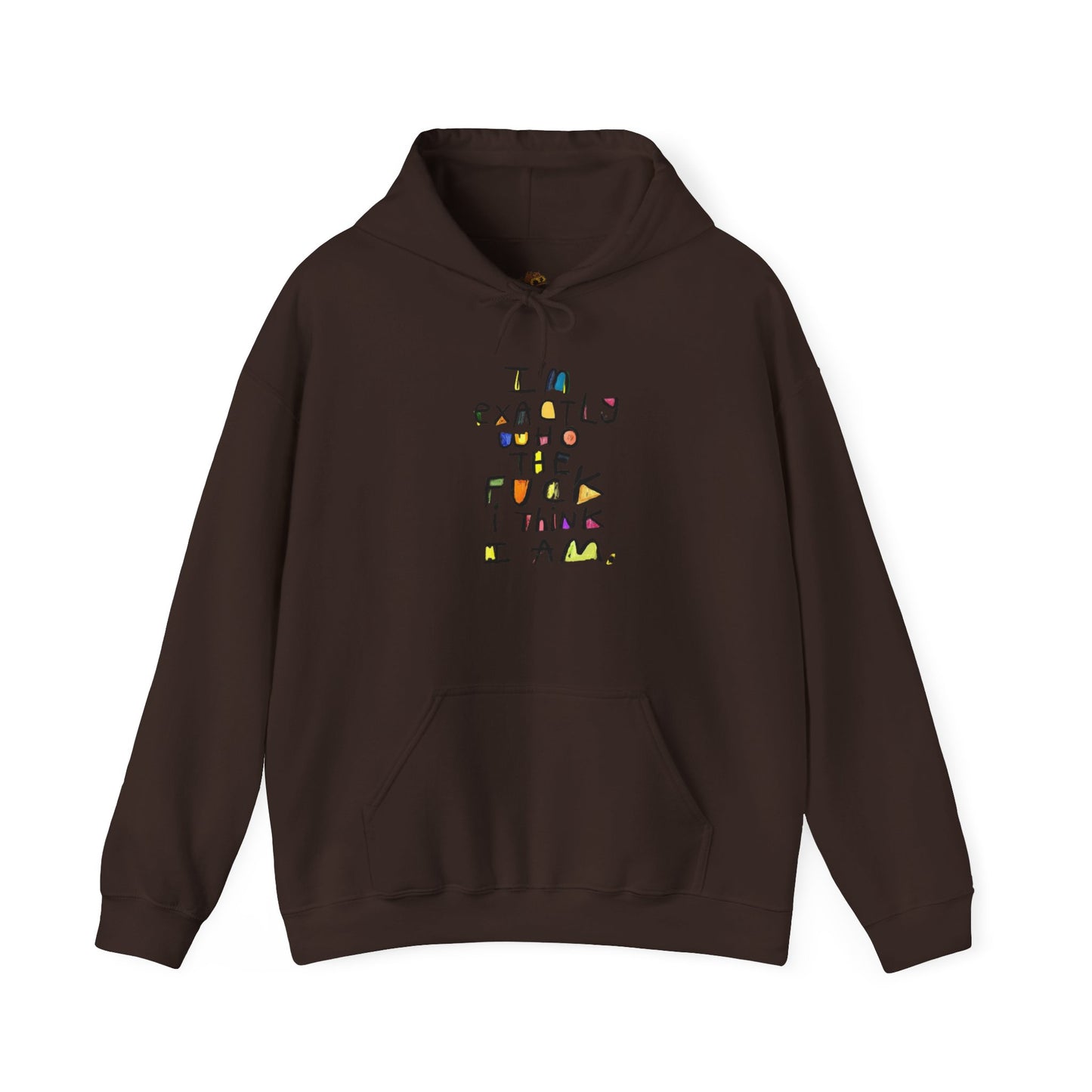 Bold Statement Hoodie, Sweatshirt with Bold Statement, Unisex Statement Hoodie, Bold Text Hooded Sweatshirt, Bold Typography Pullover,