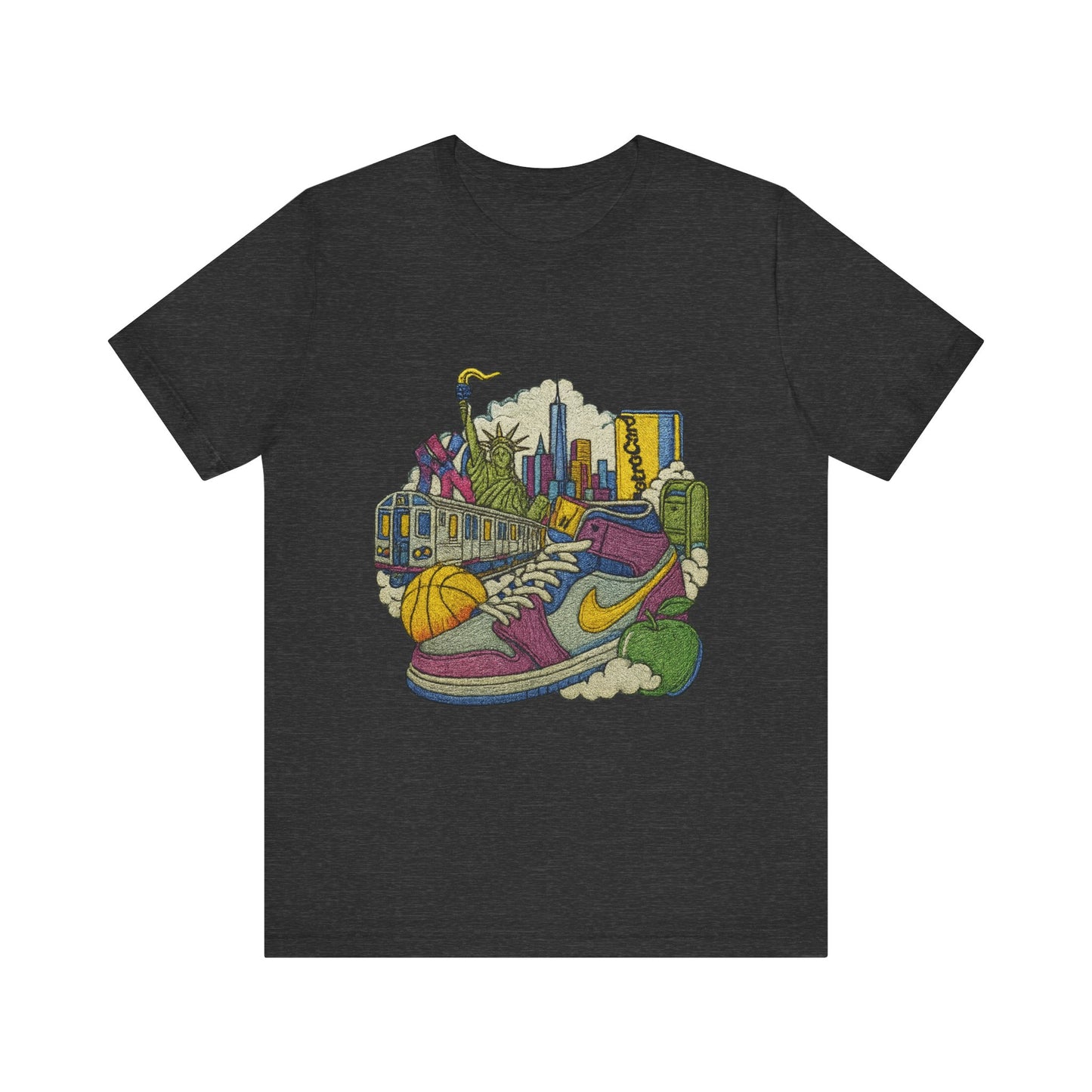 New York City Urban Vibe Graphic Tee, Casual Wear, Street Style, Unisex Fashion, Unique Gift, Sports Enthusiast T-Shirt