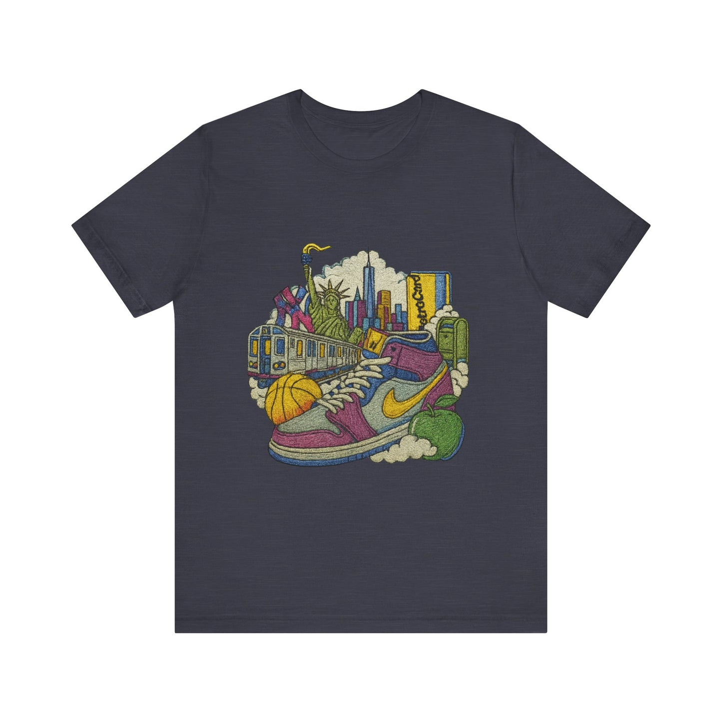 New York City Urban Vibe Graphic Tee, Casual Wear, Street Style, Unisex Fashion, Unique Gift, Sports Enthusiast T-Shirt