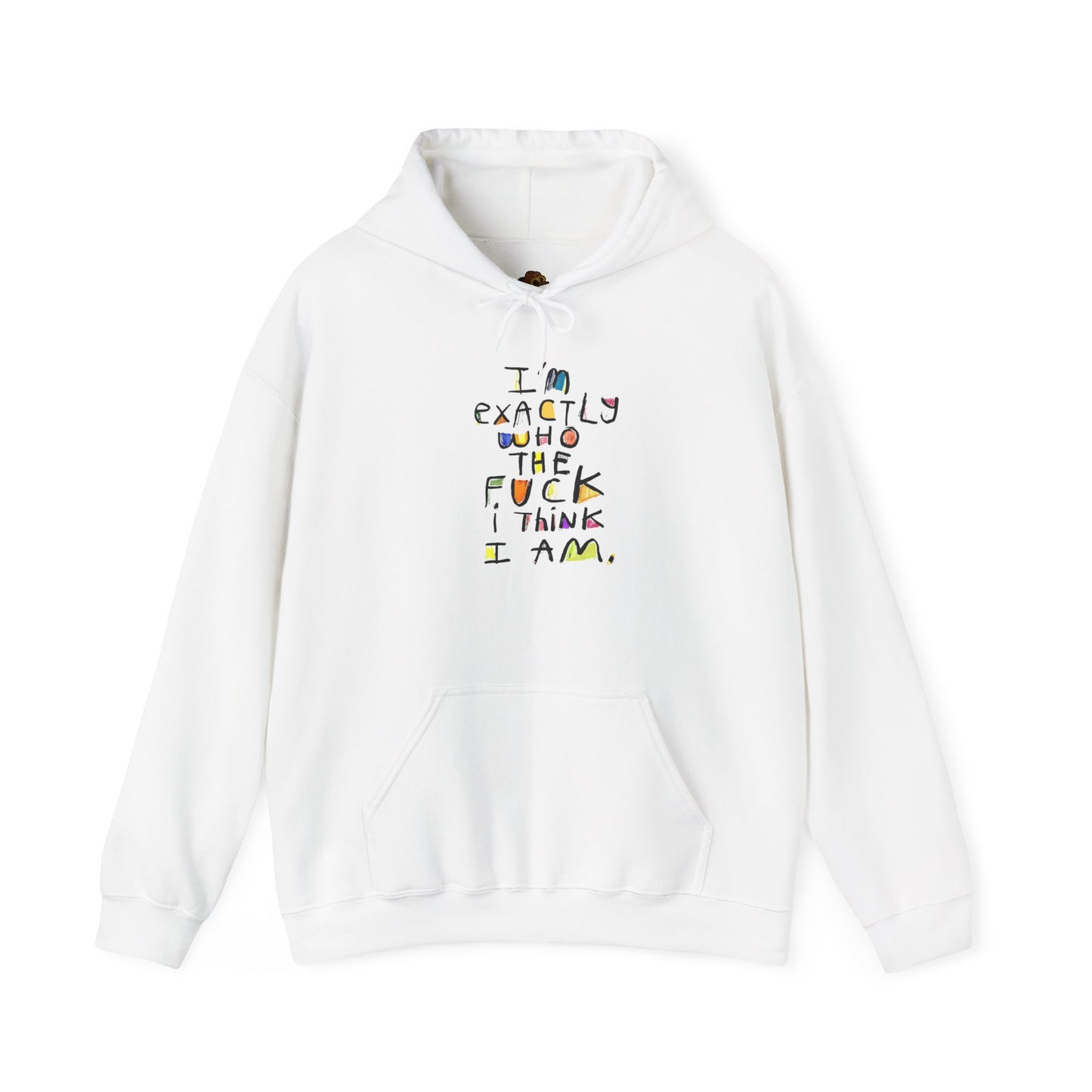 Bold Statement Hoodie, Sweatshirt with Bold Statement, Unisex Statement Hoodie, Bold Text Hooded Sweatshirt, Bold Typography Pullover,