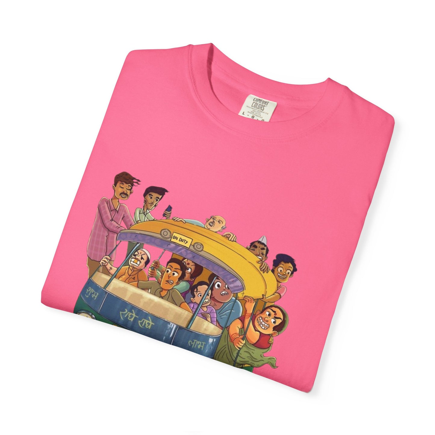 Vibrant Travel T-Shirt - Fun Lahore to Amritsar Design, Perfect for Adventurers, Travel Lovers, Gift Ideas, Casual Wear, Summer Style