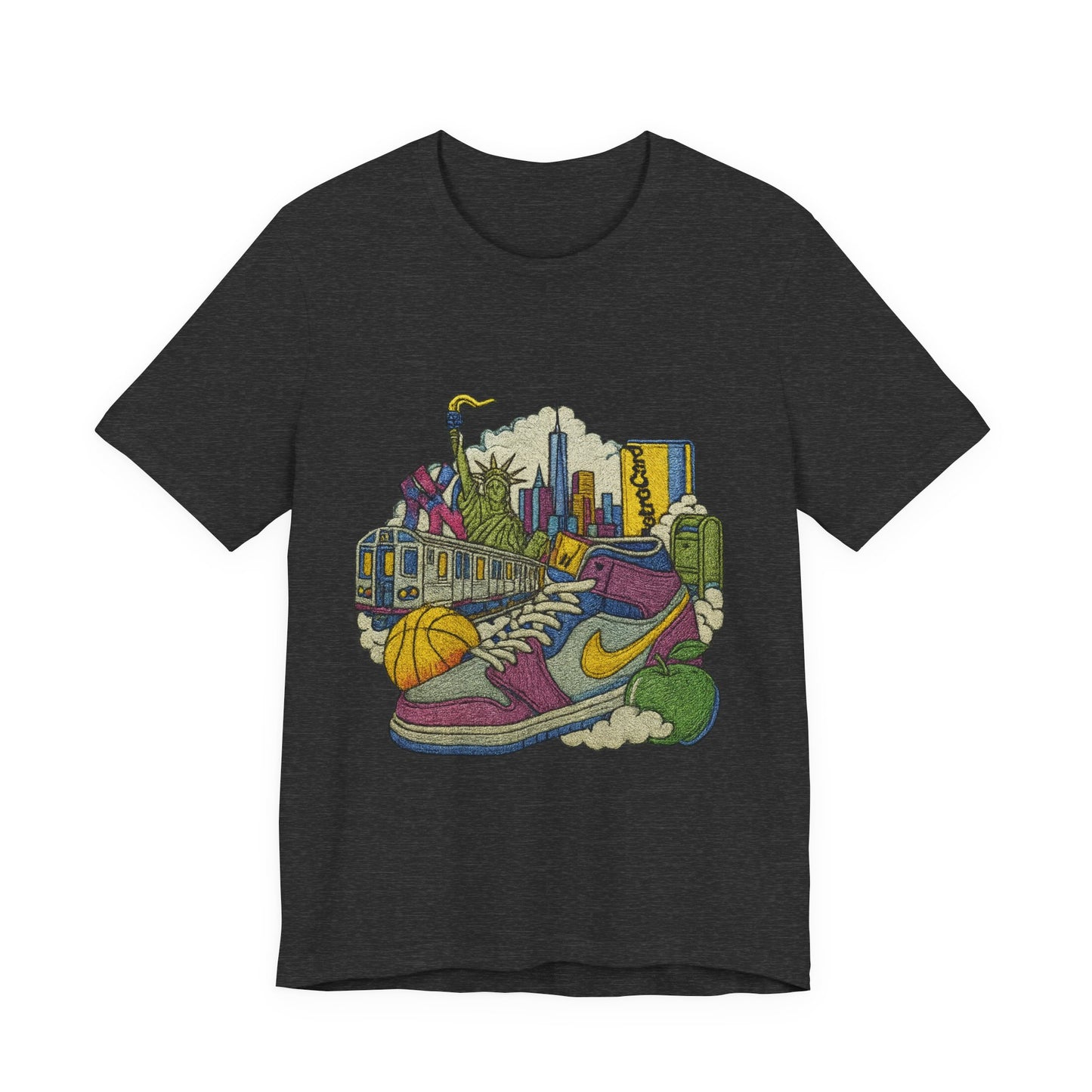New York City Urban Vibe Graphic Tee, Casual Wear, Street Style, Unisex Fashion, Unique Gift, Sports Enthusiast T-Shirt
