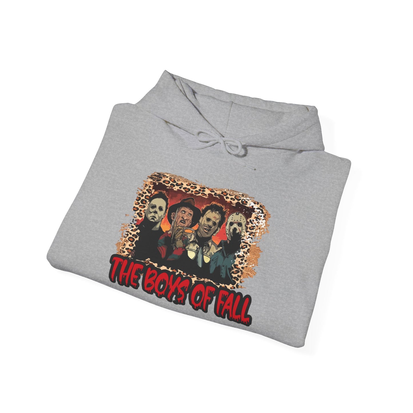 Halloween Horror Sweatshirt, Unisex Hoodie, Cozy Fall Apparel, Spooky Season Gift, The Boys of Fall Design