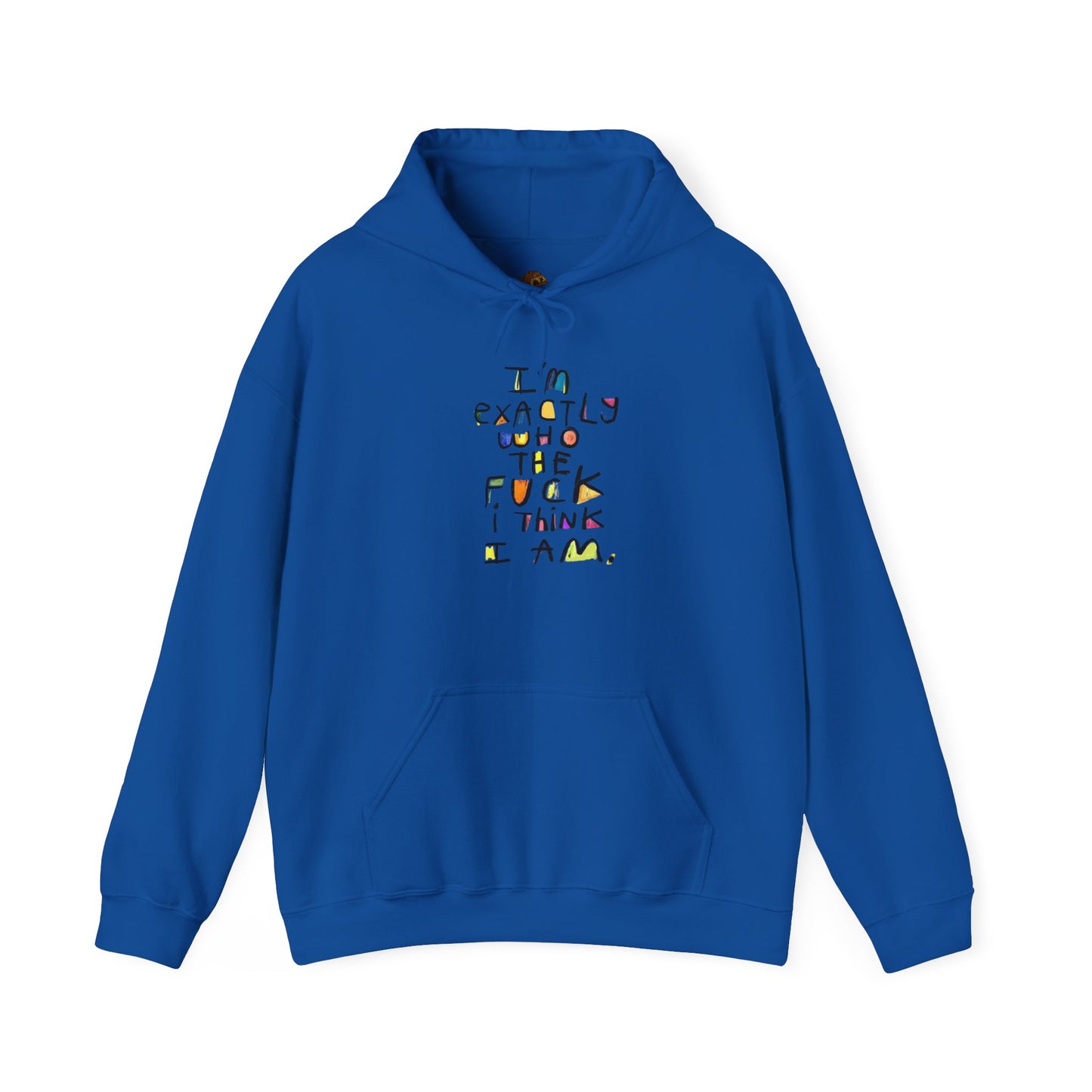 Bold Statement Hoodie, Sweatshirt with Bold Statement, Unisex Statement Hoodie, Bold Text Hooded Sweatshirt, Bold Typography Pullover,