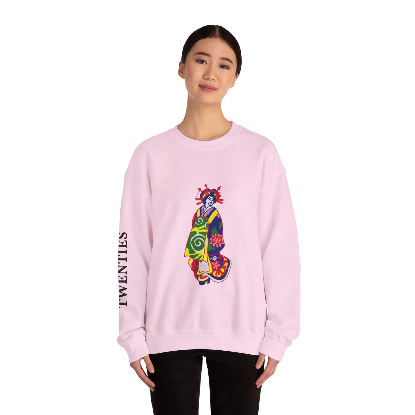 Brazilian Art Crewneck Sweatshirt, Unique South American Design, Cozy Jumper, Sweatshirt Gift, Vibrant Pullover, Cultural Clothing