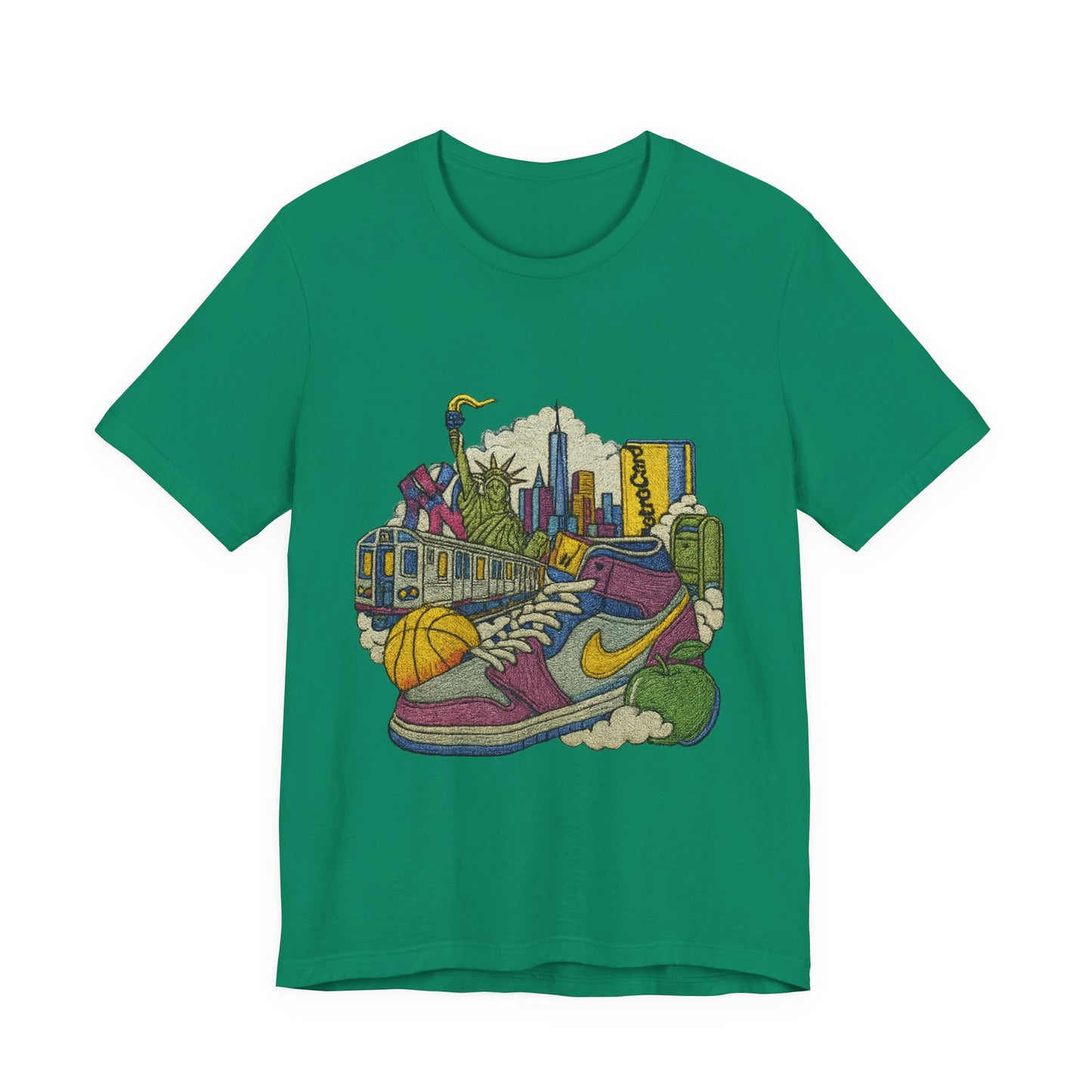 New York City Urban Vibe Graphic Tee, Casual Wear, Street Style, Unisex Fashion, Unique Gift, Sports Enthusiast T-Shirt