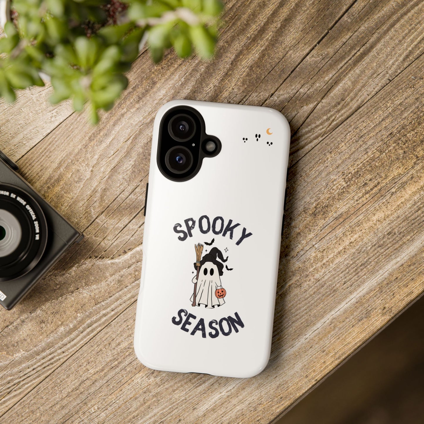 Halloween Phone Case - Spooky Season, Cute Ghost Design, Fall Accessories, Gift for Halloween Lovers, Cell Phone Cover
