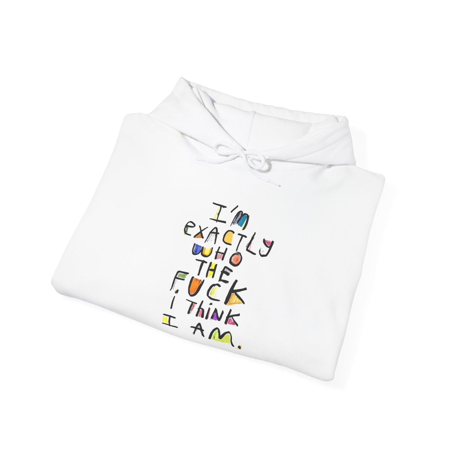 Bold Statement Hoodie, Sweatshirt with Bold Statement, Unisex Statement Hoodie, Bold Text Hooded Sweatshirt, Bold Typography Pullover,