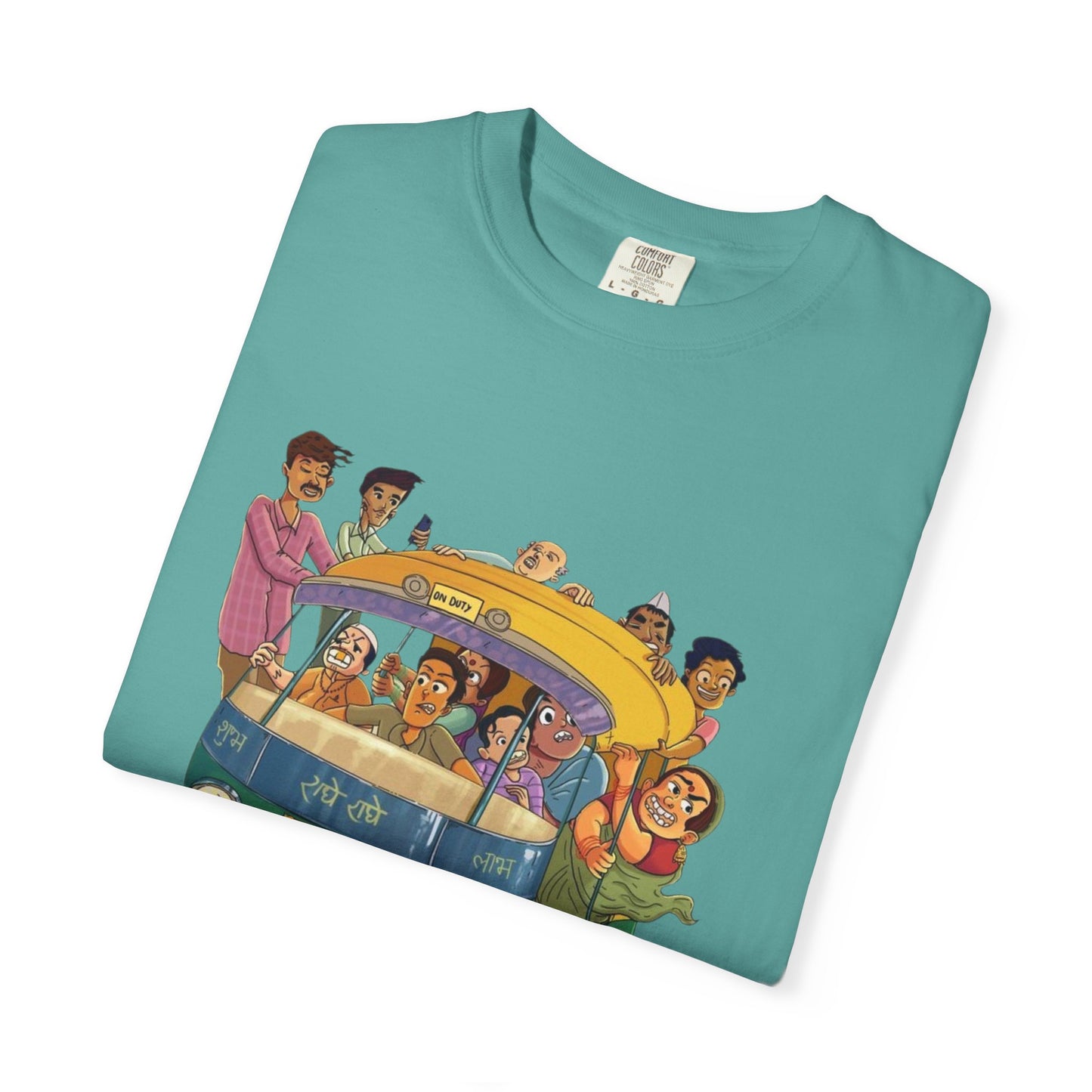 Vibrant Travel T-Shirt - Fun Lahore to Amritsar Design, Perfect for Adventurers, Travel Lovers, Gift Ideas, Casual Wear, Summer Style