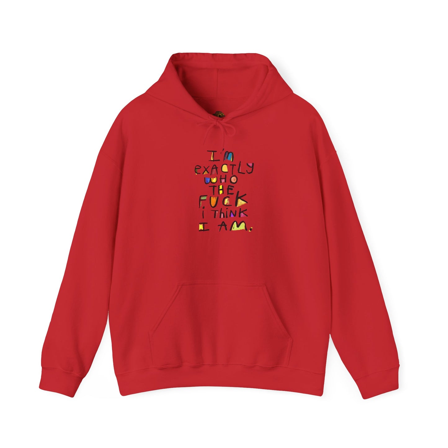Bold Statement Hoodie, Sweatshirt with Bold Statement, Unisex Statement Hoodie, Bold Text Hooded Sweatshirt, Bold Typography Pullover,