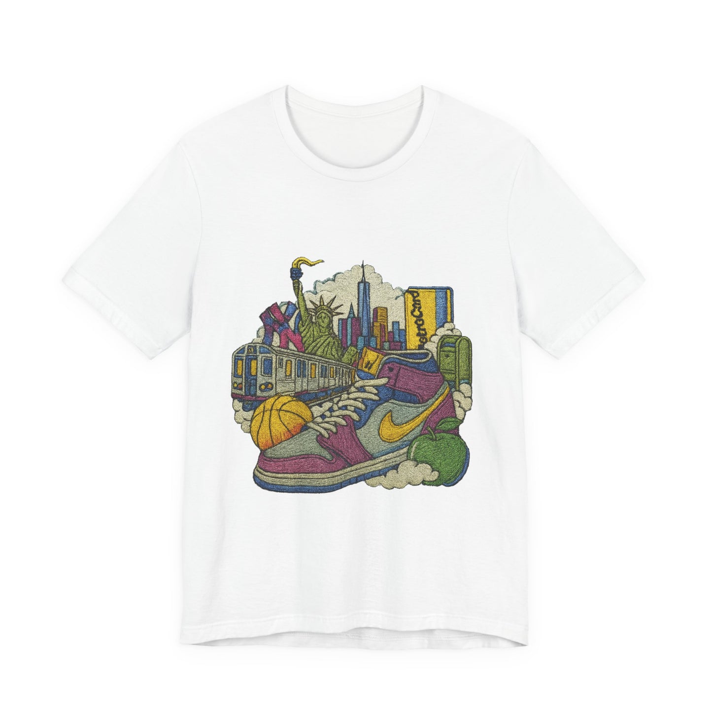 New York City Urban Vibe Graphic Tee, Casual Wear, Street Style, Unisex Fashion, Unique Gift, Sports Enthusiast T-Shirt