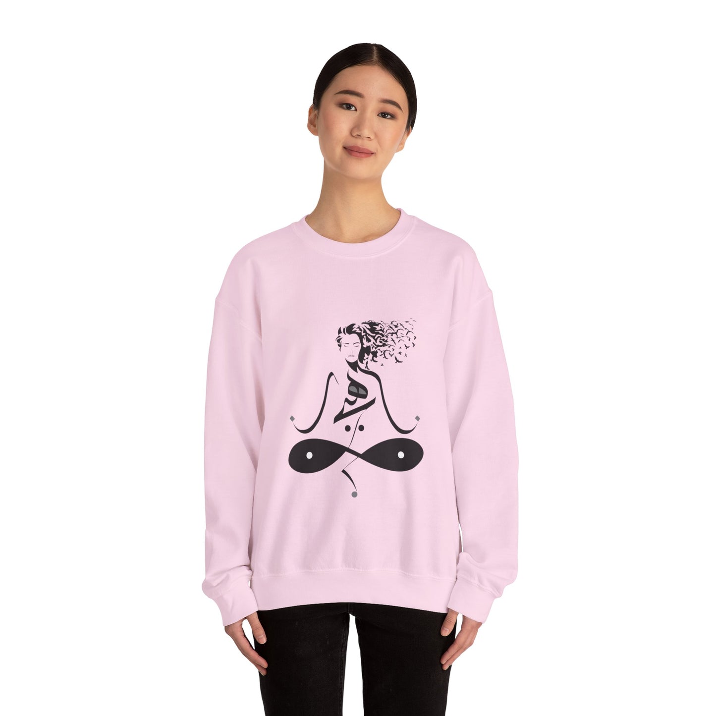 Arabic Calligraphy Unisex Sweatshirt, Islamic Arabic Art, Muslim Gift, Crewneck Jumper, Religious Sweatshirt, Cultural Clothing