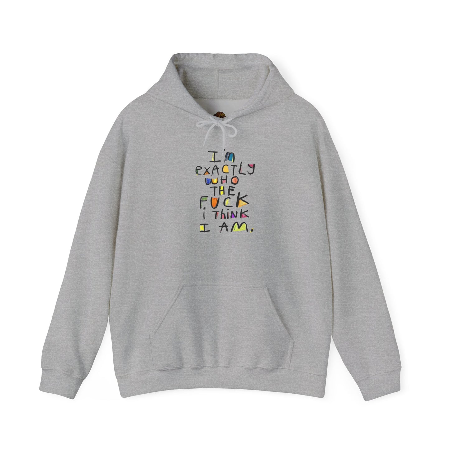 Bold Statement Hoodie, Sweatshirt with Bold Statement, Unisex Statement Hoodie, Bold Text Hooded Sweatshirt, Bold Typography Pullover,