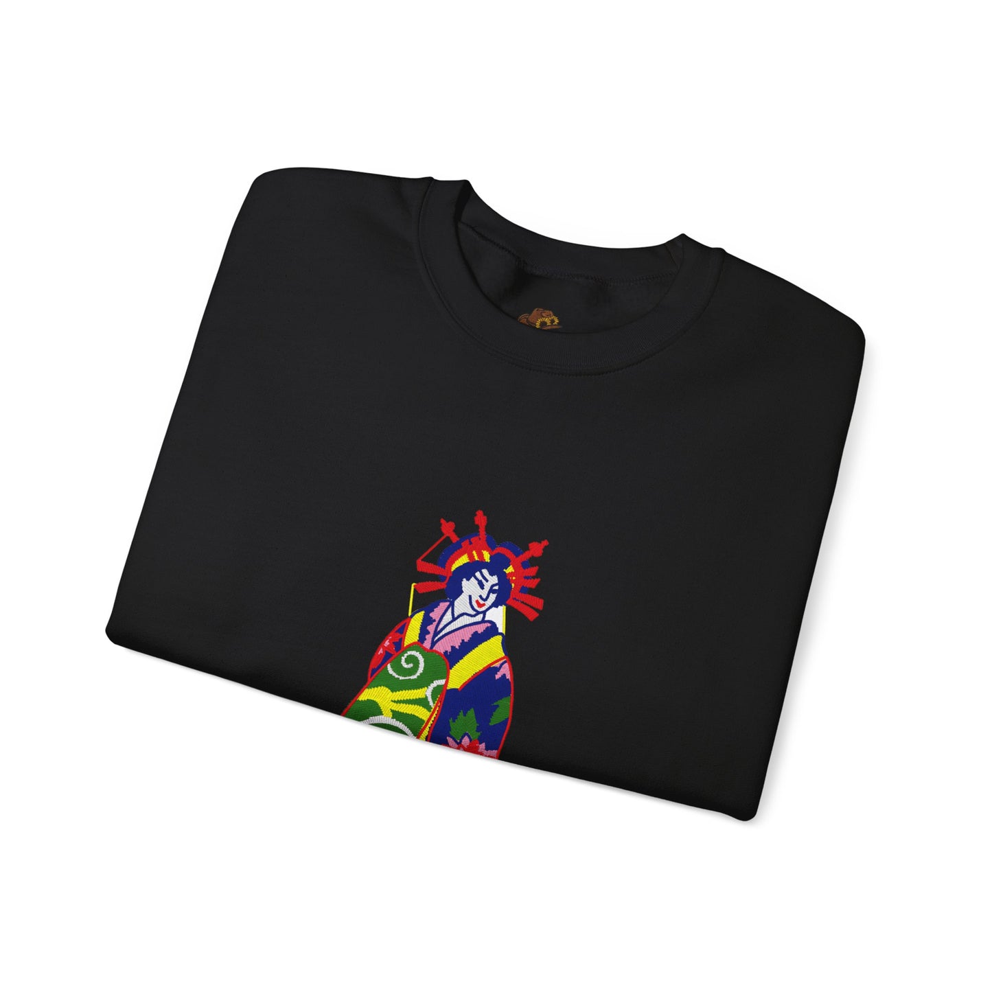 Brazilian Art Crewneck Sweatshirt, Unique South American Design, Cozy Jumper, Sweatshirt Gift, Vibrant Pullover, Cultural Clothing