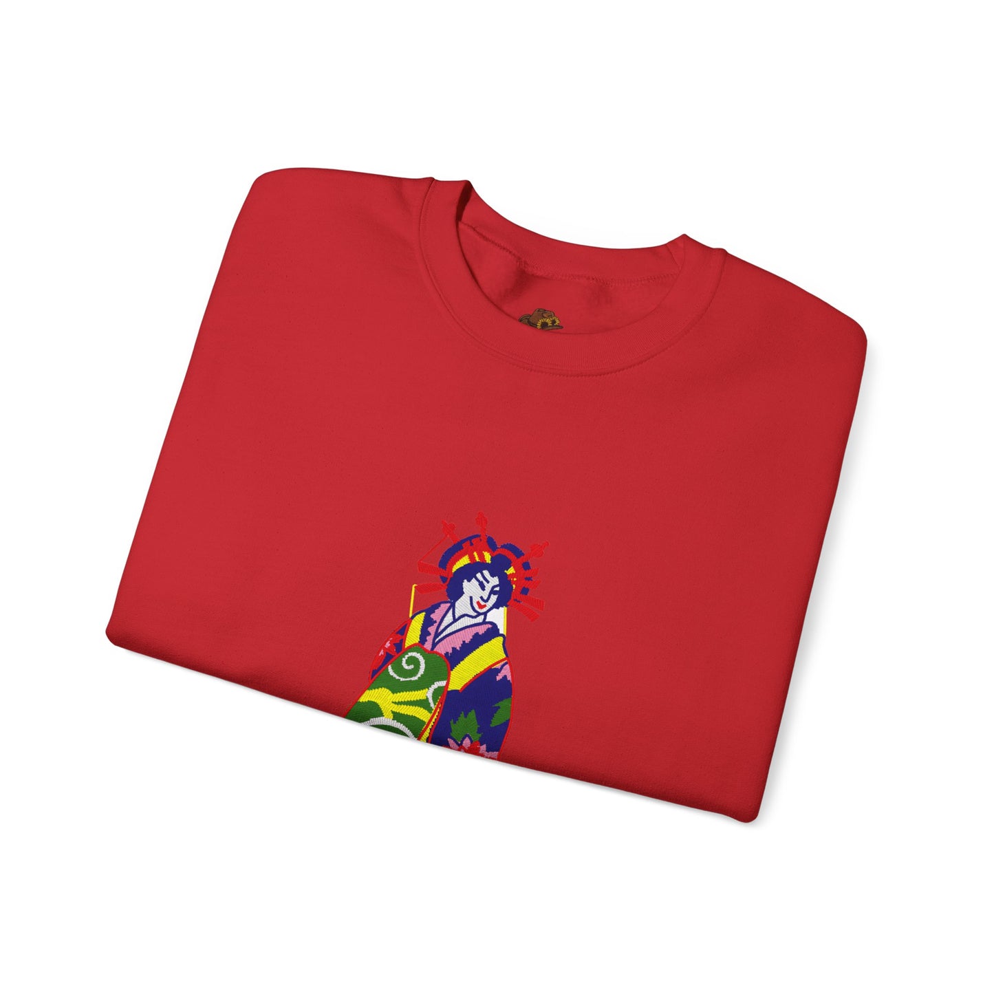 Brazilian Art Crewneck Sweatshirt, Unique South American Design, Cozy Jumper, Sweatshirt Gift, Vibrant Pullover, Cultural Clothing