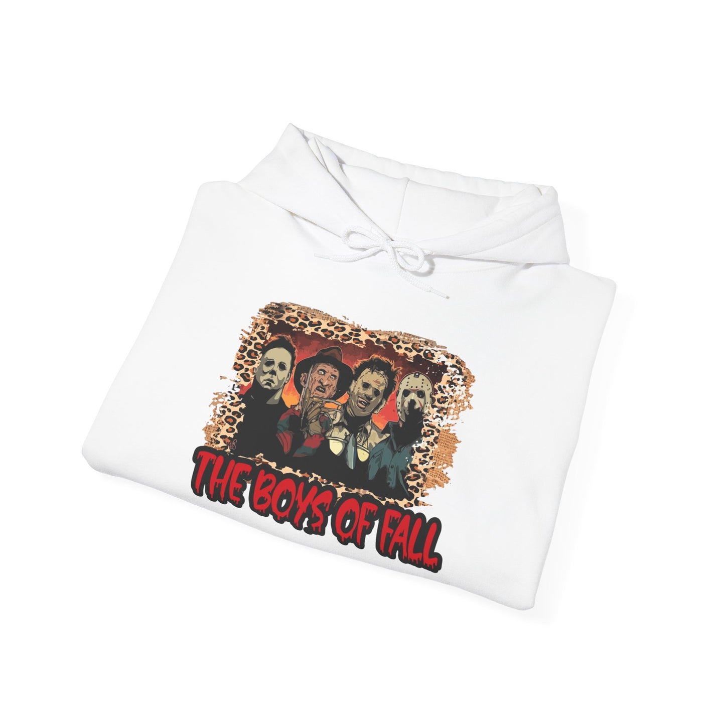 Halloween Horror Sweatshirt, Unisex Hoodie, Cozy Fall Apparel, Spooky Season Gift, The Boys of Fall Design