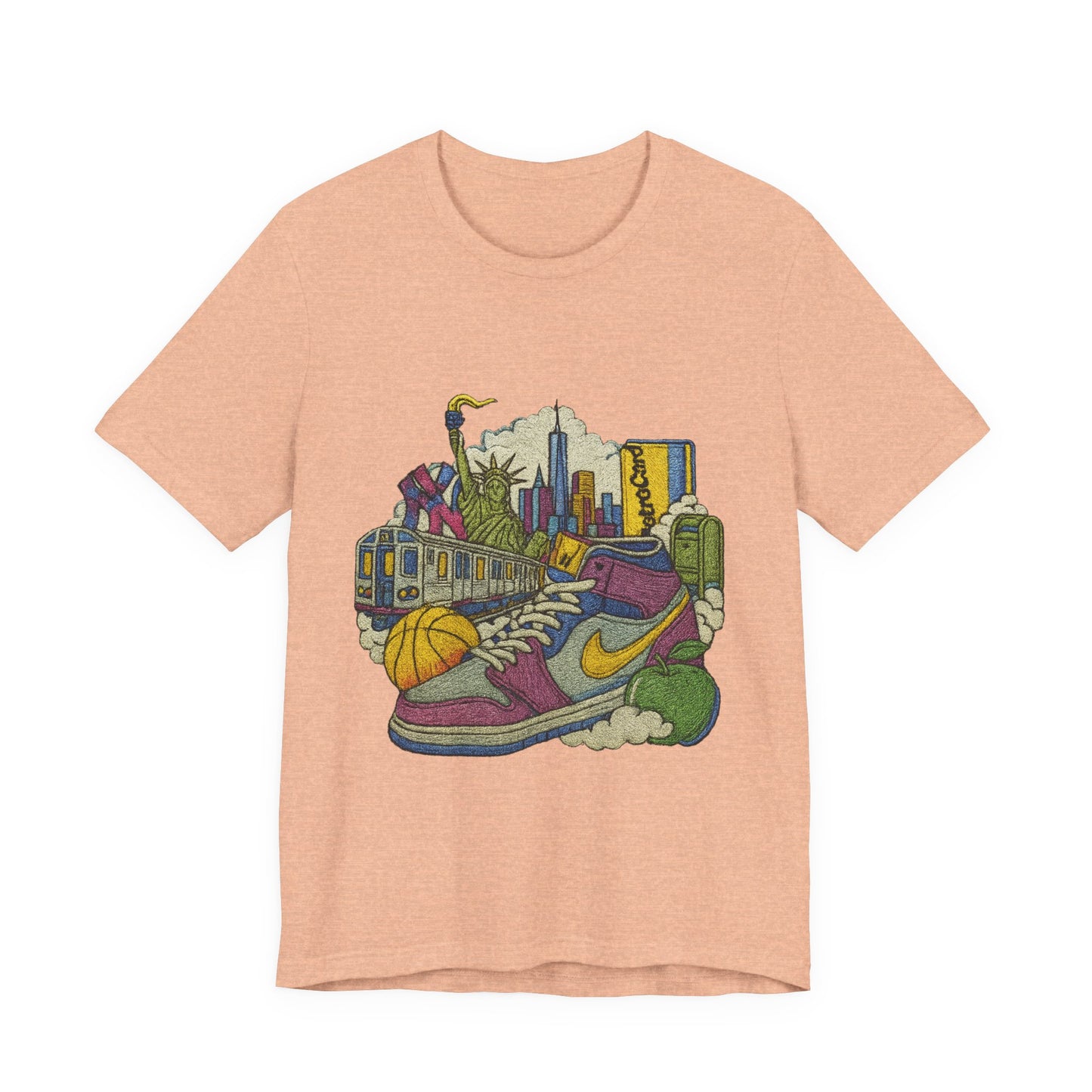 New York City Urban Vibe Graphic Tee, Casual Wear, Street Style, Unisex Fashion, Unique Gift, Sports Enthusiast T-Shirt