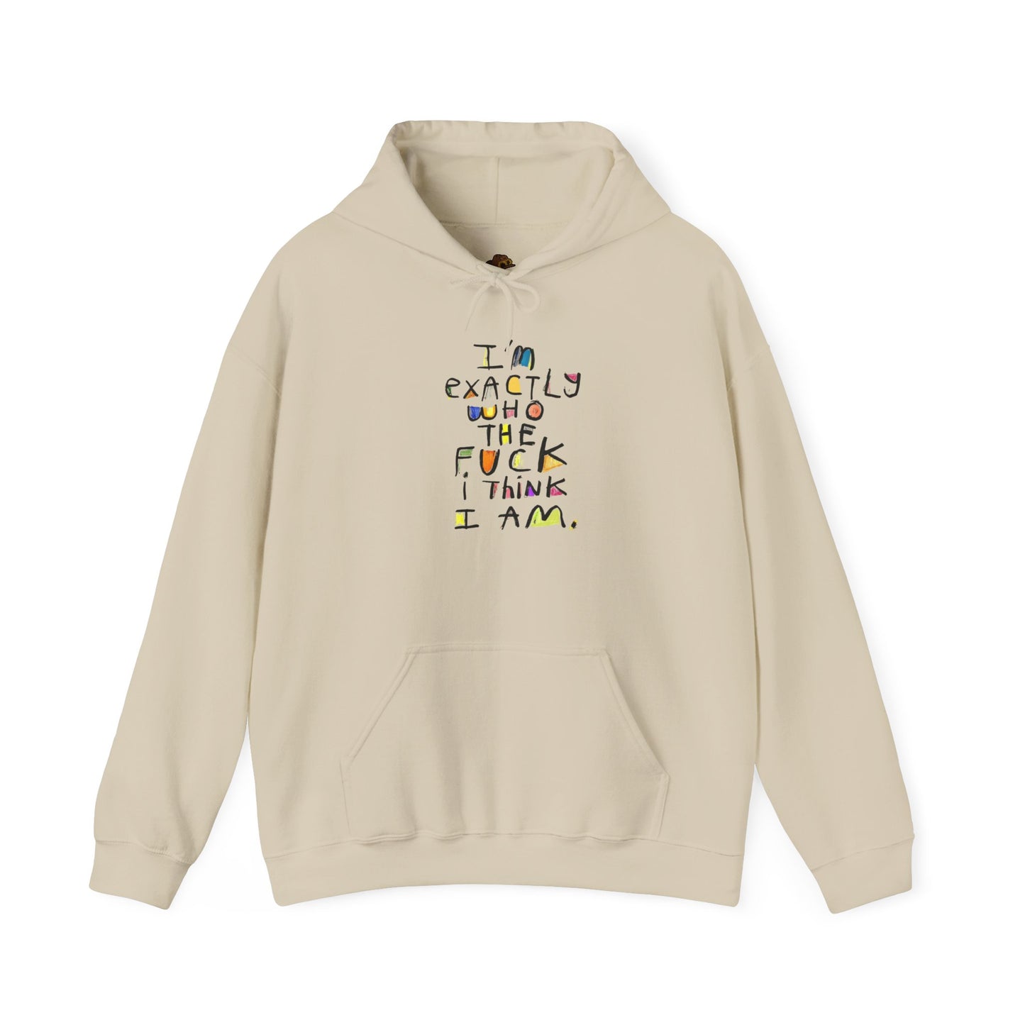 Bold Statement Hoodie, Sweatshirt with Bold Statement, Unisex Statement Hoodie, Bold Text Hooded Sweatshirt, Bold Typography Pullover,