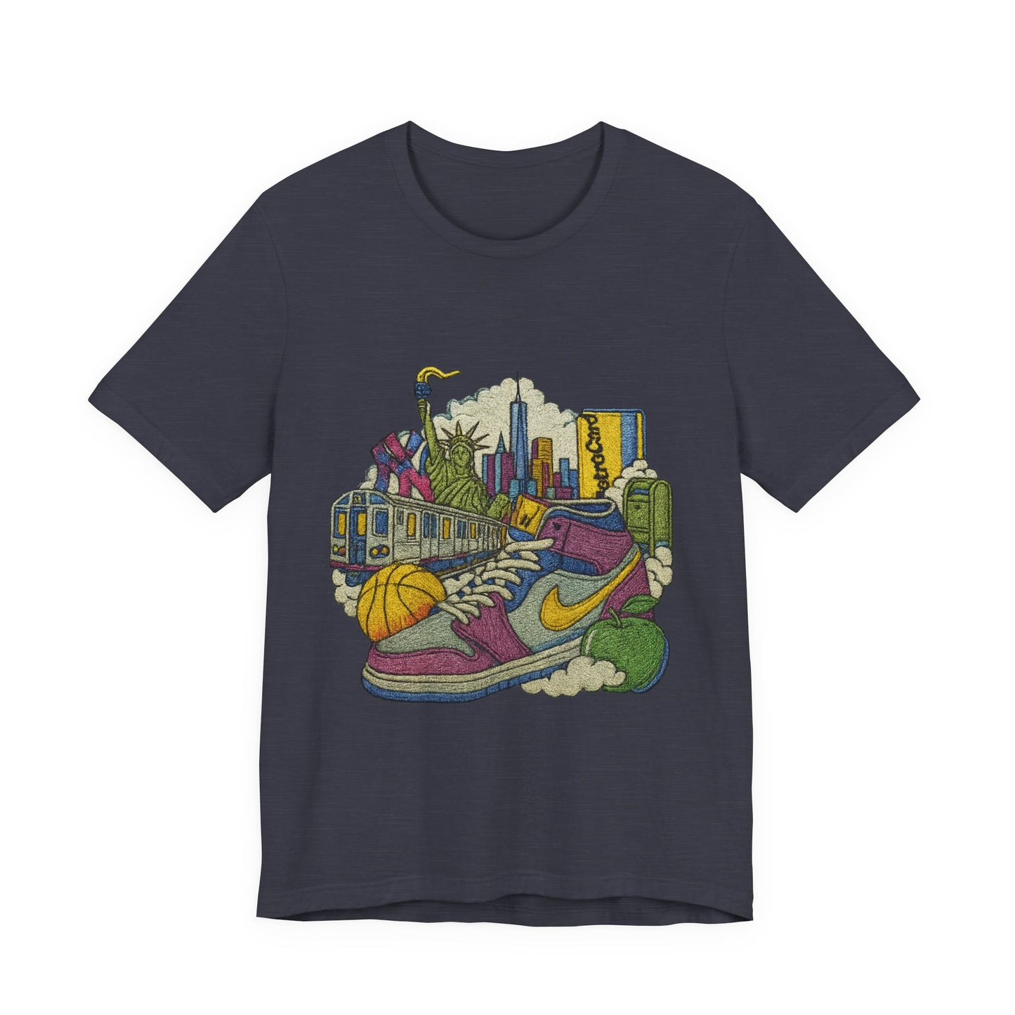 New York City Urban Vibe Graphic Tee, Casual Wear, Street Style, Unisex Fashion, Unique Gift, Sports Enthusiast T-Shirt