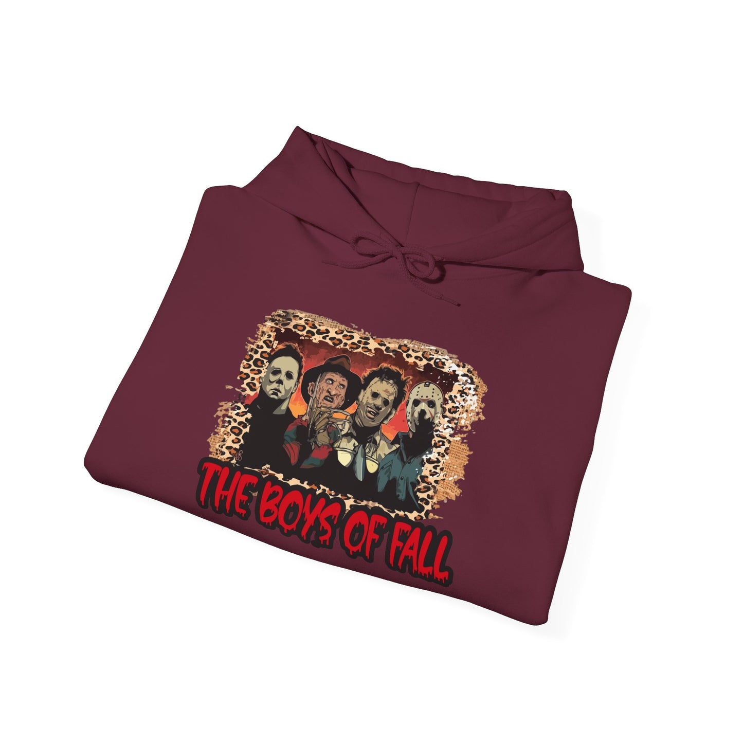 Halloween Horror Sweatshirt, Unisex Hoodie, Cozy Fall Apparel, Spooky Season Gift, The Boys of Fall Design