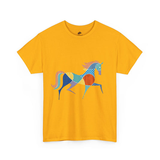 T-Shirt, Hermes inspired horse art, Men's Oversized Tee, Equestrian Shirt, Vintage Style Graphic Tee, Greek Mythology Top