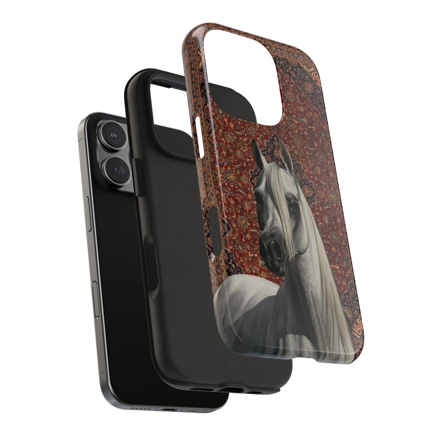Horse Photography Tough Phone Cases, Equestrian iPhone Covers, Equine Animal Lover Gifts, Protective Smartphone Accessories, Western Cowgirl