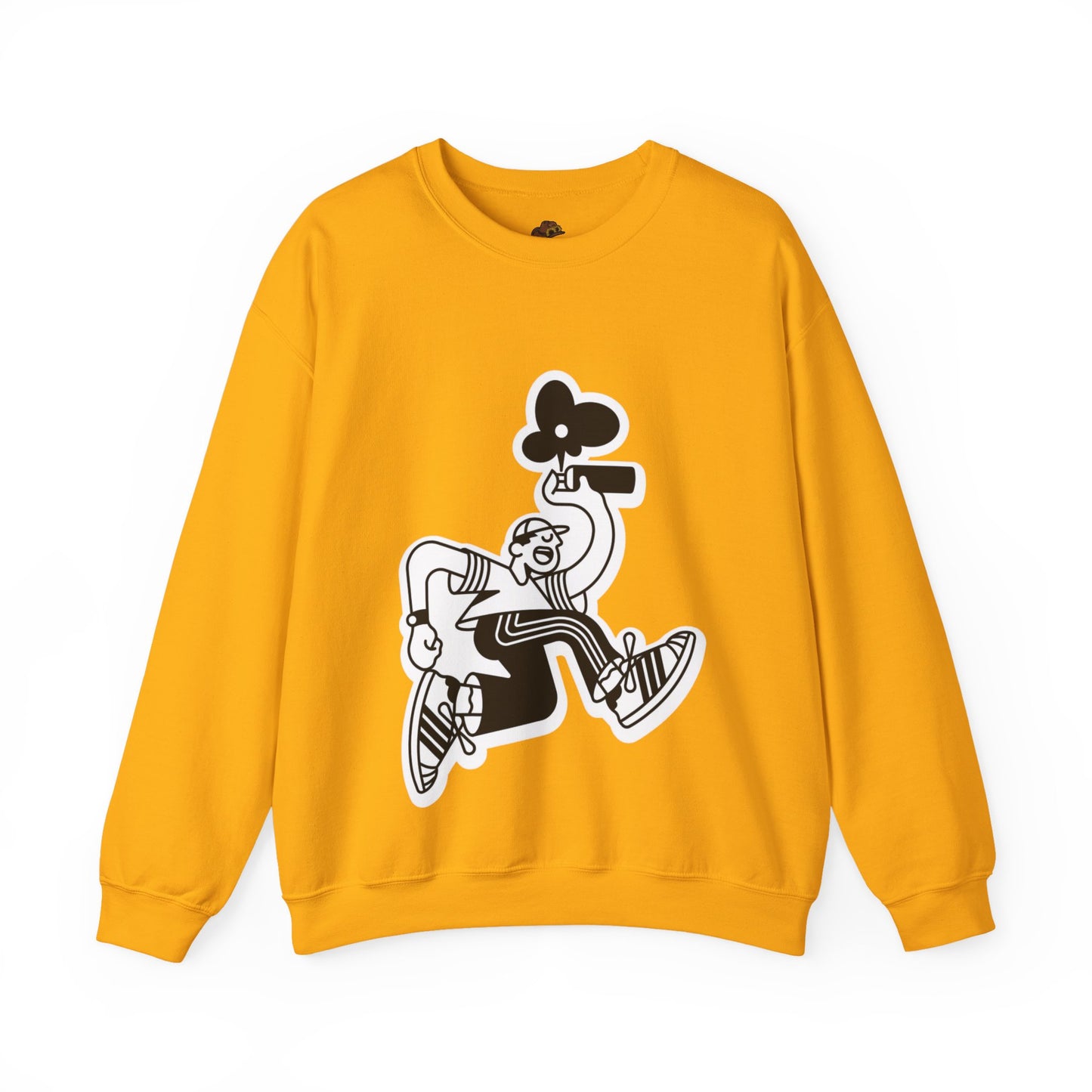 Urban Street Art Wear Sweatshirt, Graffiti Crewneck Jumper, Hip Hop Pullover, City Style Top, Unisex Urban Fashion