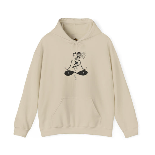 Arabic Art Hoodie, Islamic Calligraphy Sweatshirt, Middle Eastern Design Jumper, Spiritual Clothing, Muslim Gift, Ethnic Sweatshirt