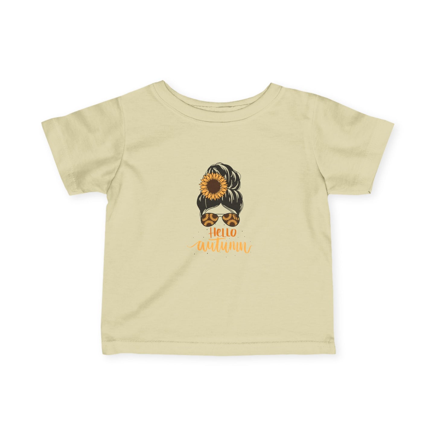 Toddler Graphic T-Shirt with Cute Sunflower Design (Custom Design Option) , Fun Gift for New Parents, Summer Outfit, Unique Infant Apparel