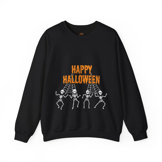 Halloween Sweatshirt, Trick or Treat Shirt, Fall Pullover, Spooky Crewneck Jumper, Autumn Clothing, Seasonal Apparel, Scary Top