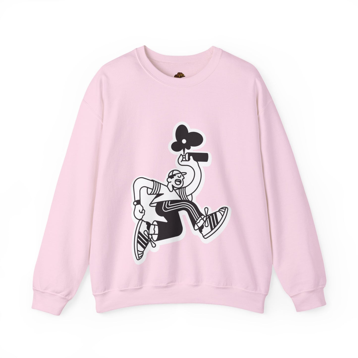 Urban Street Art Wear Sweatshirt, Graffiti Crewneck Jumper, Hip Hop Pullover, City Style Top, Unisex Urban Fashion