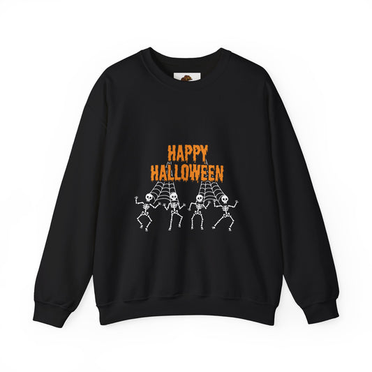 Halloween Sweatshirt, Trick or Treat Shirt, Fall Pullover, Spooky Crewneck Jumper, Autumn Clothing, Seasonal Apparel, Scary Top