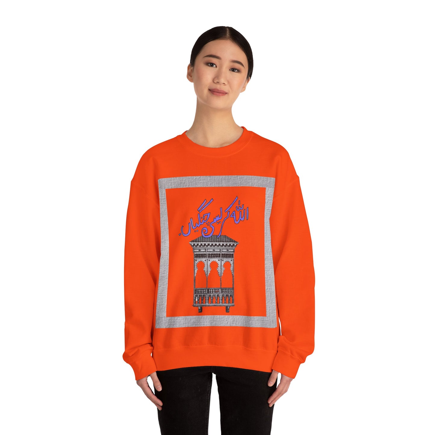 Pakistani Storytelling Sweatshirt, Cultural Heritage Jumper, Traditional Folklore Pullover, Unisex Crewneck Top, South Asian Narrative