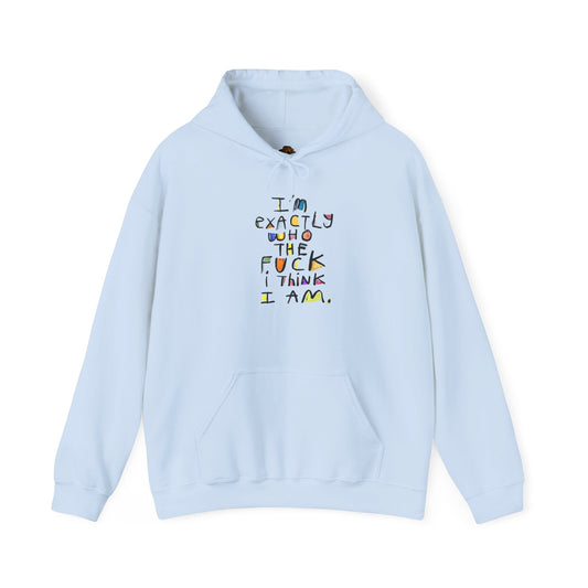 Bold Statement Hoodie, Sweatshirt with Bold Statement, Unisex Statement Hoodie, Bold Text Hooded Sweatshirt, Bold Typography Pullover,