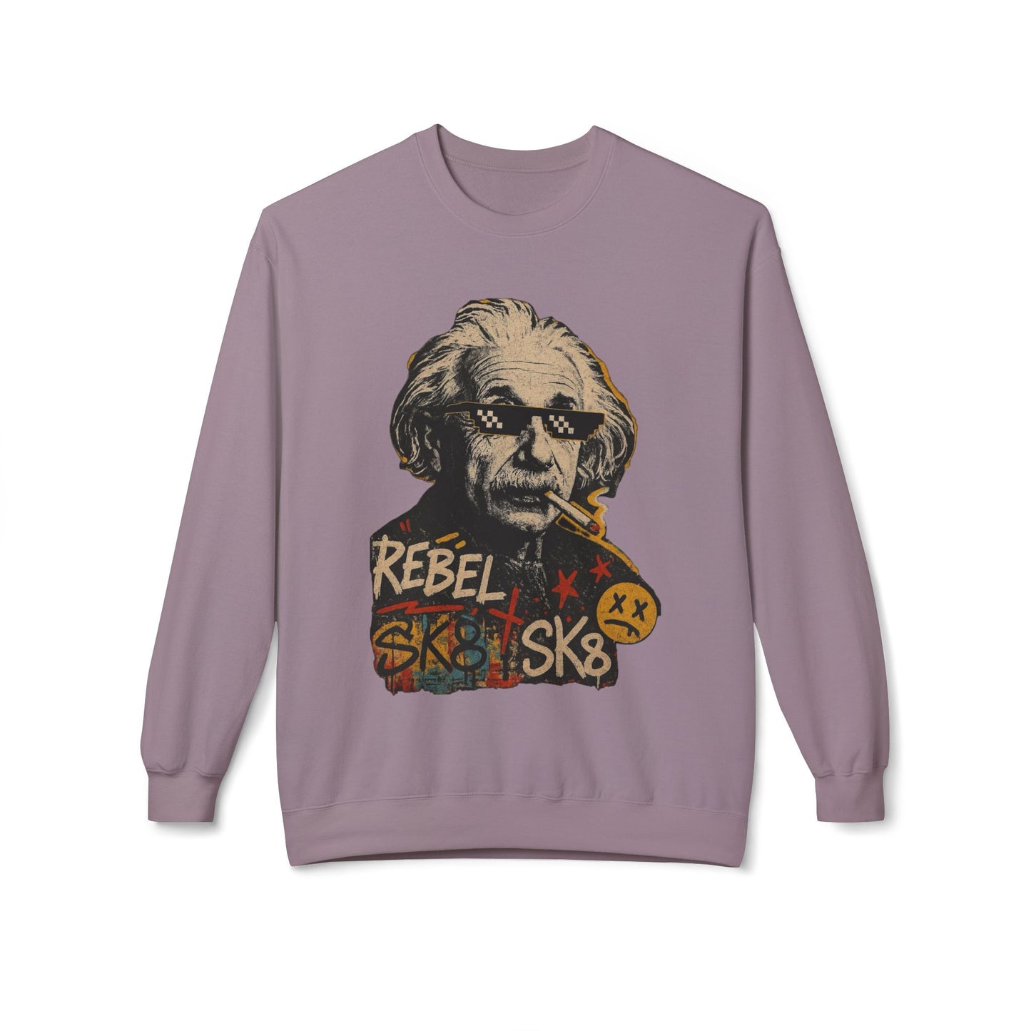 Rebel Sweatshirt, Distressed Rebel Sweater, Vintage Rebel Jumper, Edgy Rebel Pullover, Rebel Clothing, Rebel Apparel