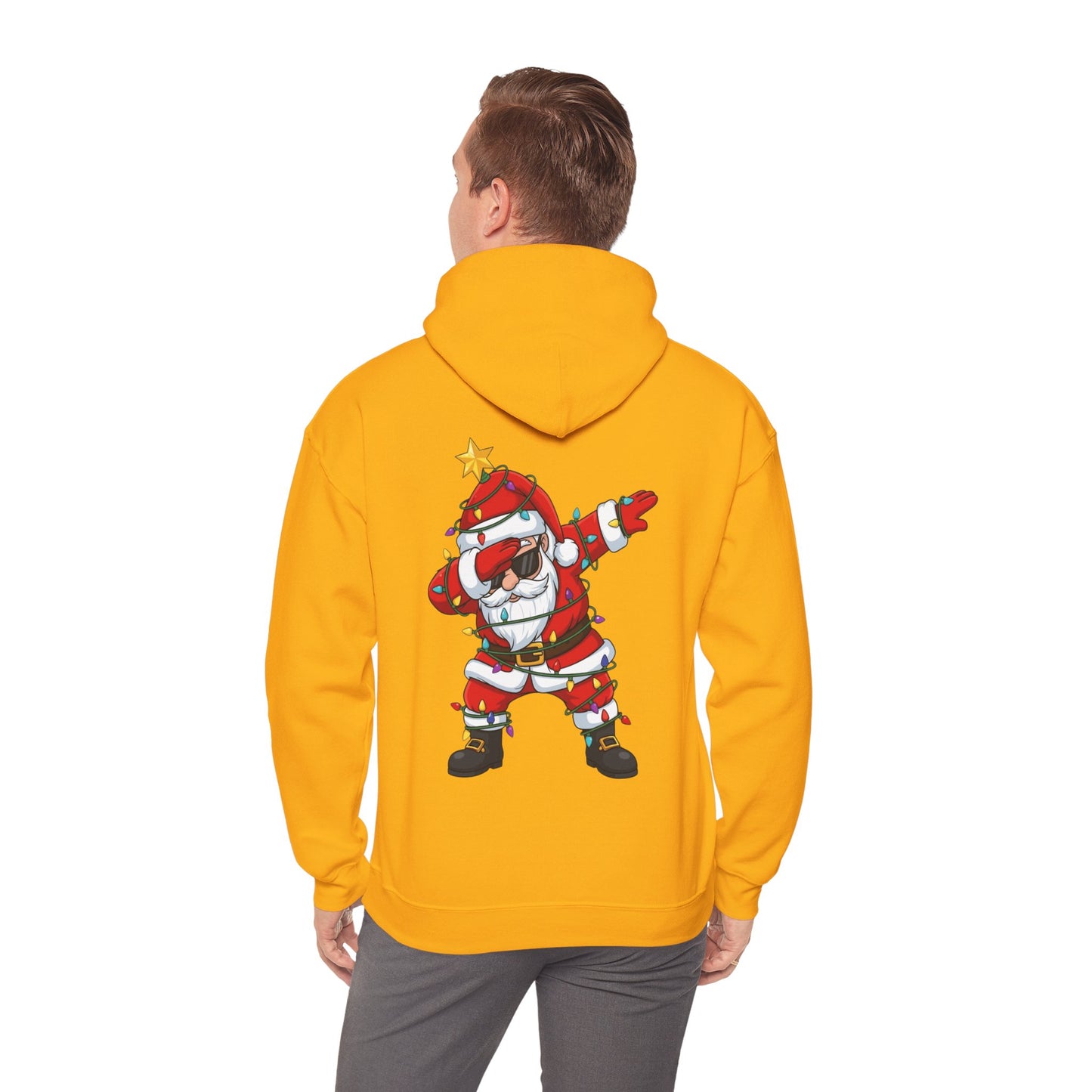Hooded Sweatshirt Cool Salt Bae Santa with Gifts Unisex Heavy Blend™