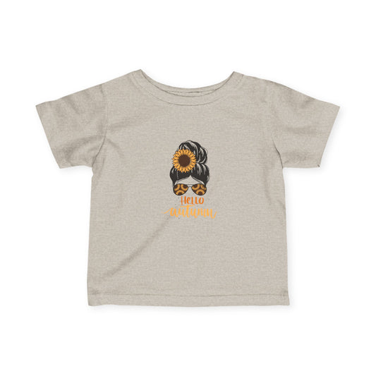 Toddler Graphic T-Shirt with Cute Sunflower Design (Custom Design Option) , Fun Gift for New Parents, Summer Outfit, Unique Infant Apparel