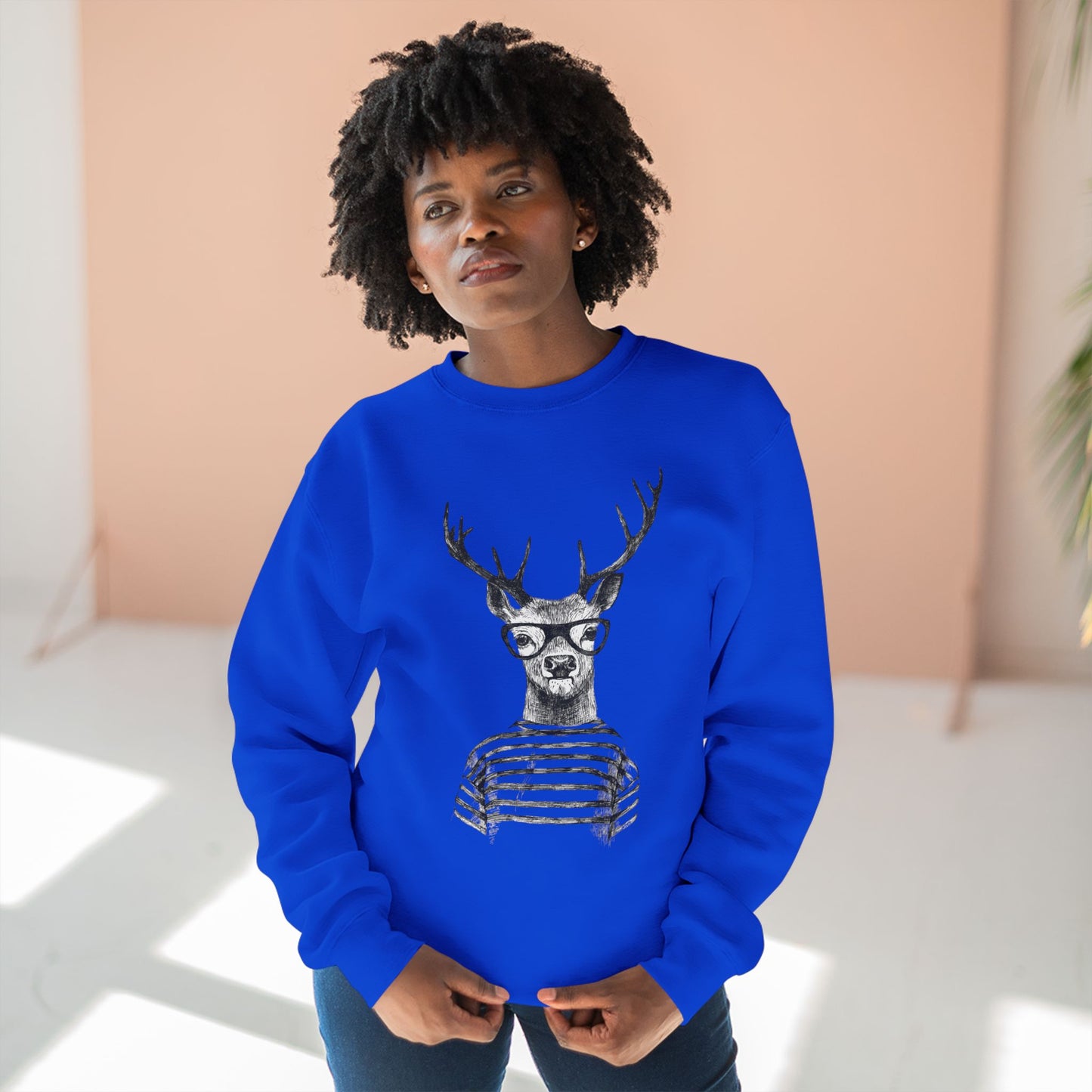 Quirky Animal Graphic Sweatshirt, Cute Unisex Crewneck, Cozy Fashion, Gift for Nature Lovers, Stylish Casual Wear