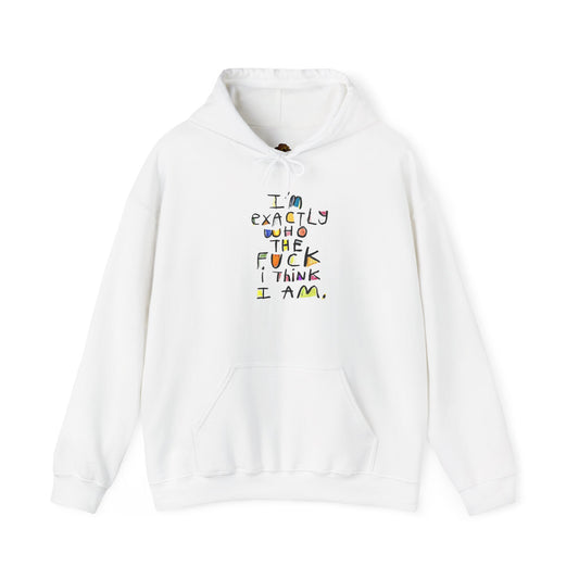 Bold Statement Hoodie, Sweatshirt with Bold Statement, Unisex Statement Hoodie, Bold Text Hooded Sweatshirt, Bold Typography Pullover,