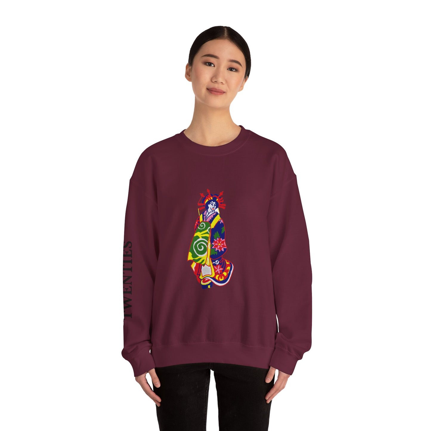 Brazilian Art Crewneck Sweatshirt, Unique South American Design, Cozy Jumper, Sweatshirt Gift, Vibrant Pullover, Cultural Clothing