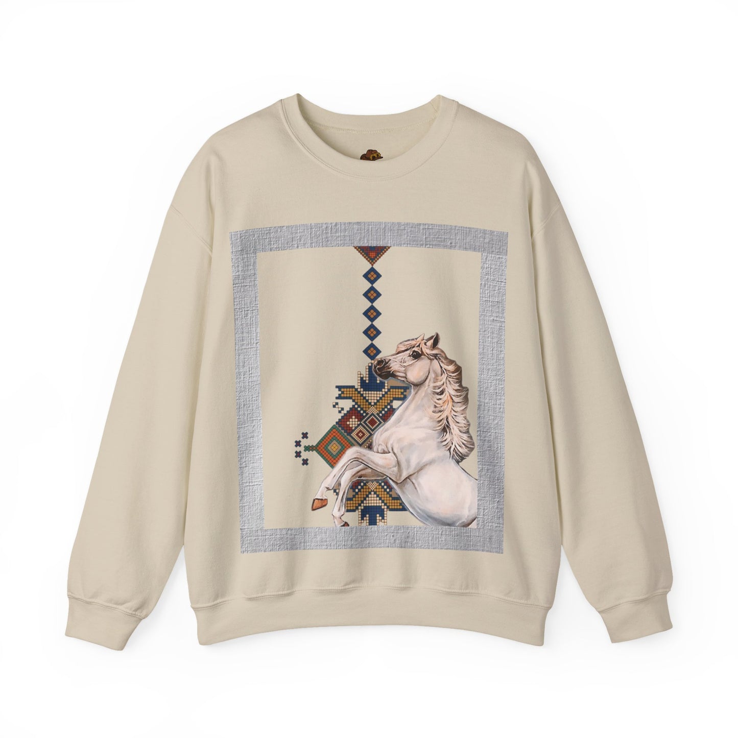 Crewneck Sweatshirt - Punjab Horse Tradition
