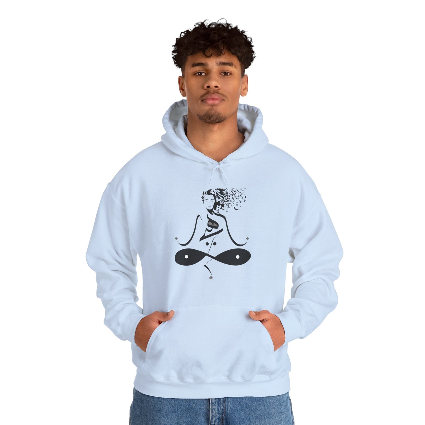 Arabic Art Hoodie, Islamic Calligraphy Sweatshirt, Middle Eastern Design Jumper, Spiritual Clothing, Muslim Gift, Ethnic Sweatshirt