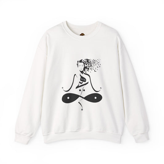 Arabic Calligraphy Unisex Sweatshirt, Islamic Arabic Art, Muslim Gift, Crewneck Jumper, Religious Sweatshirt, Cultural Clothing